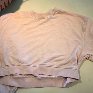 Pink Cropped H&M Sweater